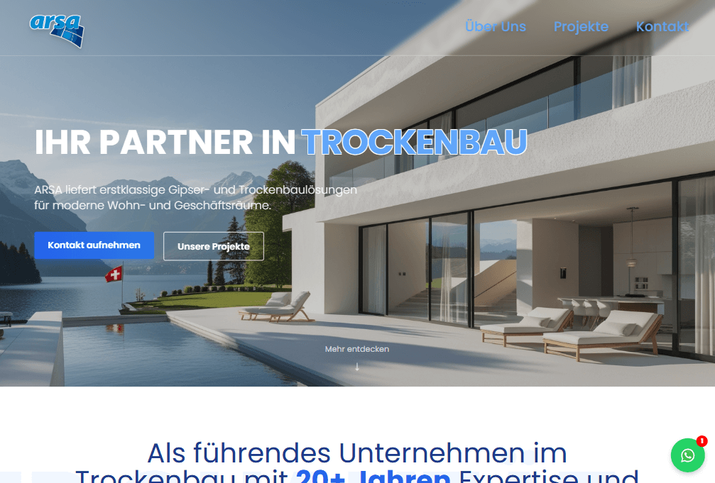 Arsa Construction Switzerland